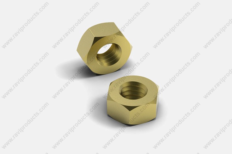 Golden Hexagonal Brass Hex Bolt, Features: Rust Proof, Size: .5 Inch To 6  Inch at Rs 600/kg in Jamnagar