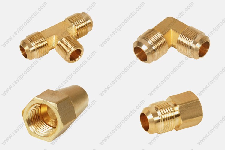 Brass Flare Fittings - Brass Split Bolt Connectors
