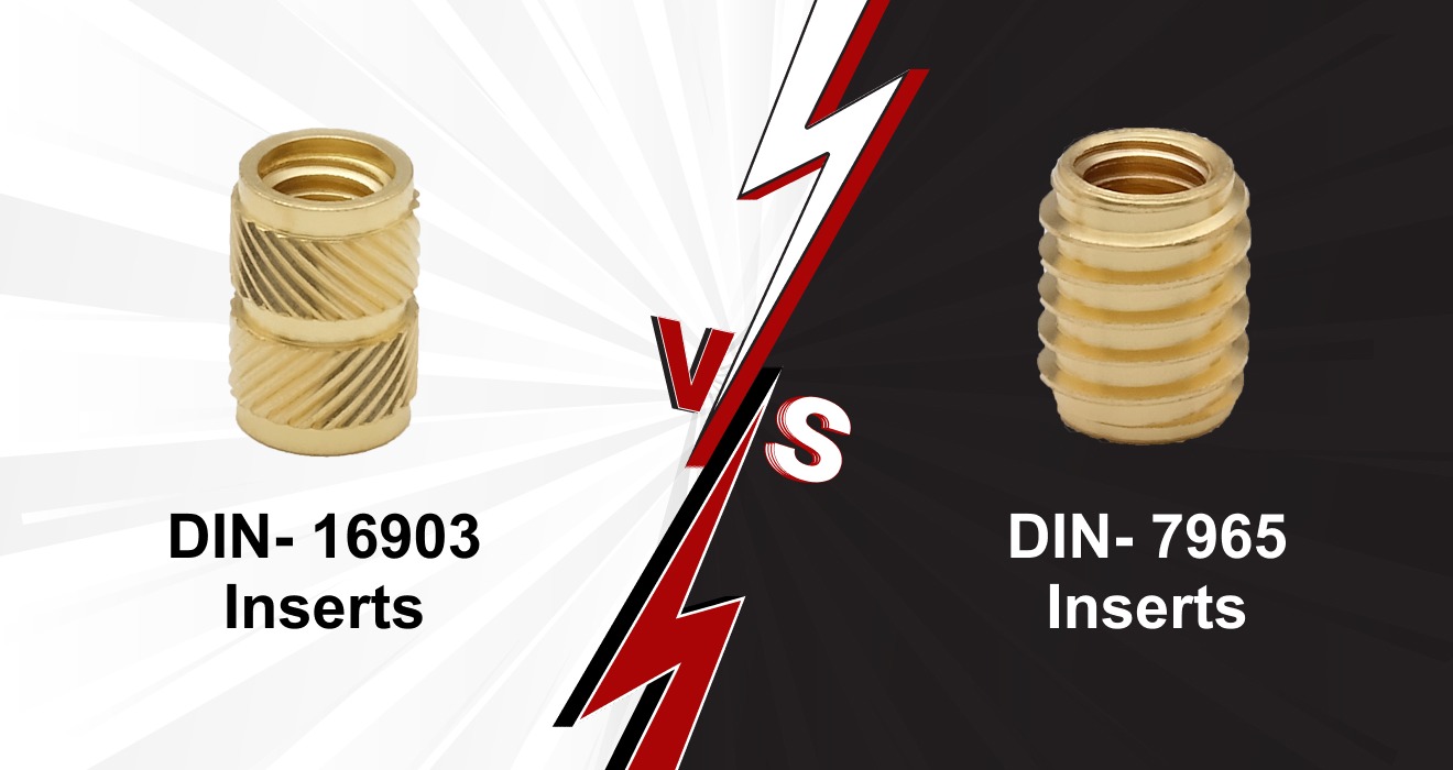 DIN 16903 vs DIN 7965 Inserts