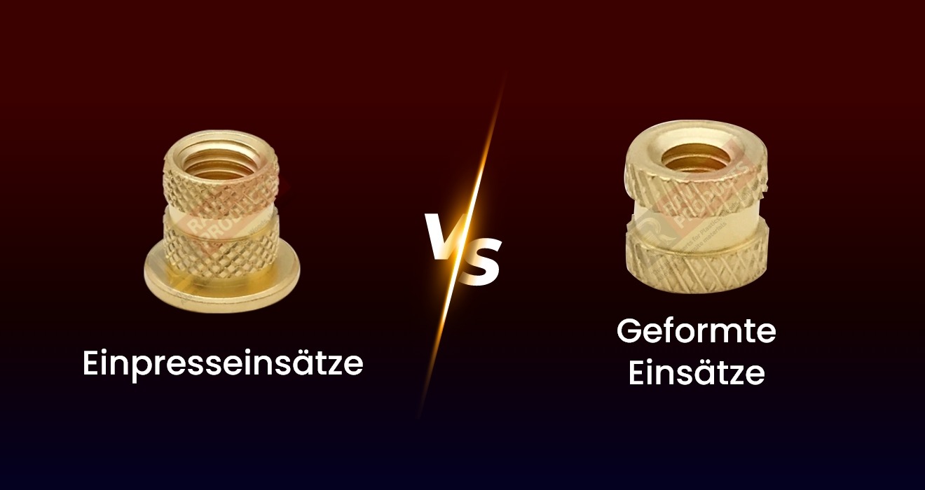 einpresseinsätze vs eingusseinsätze