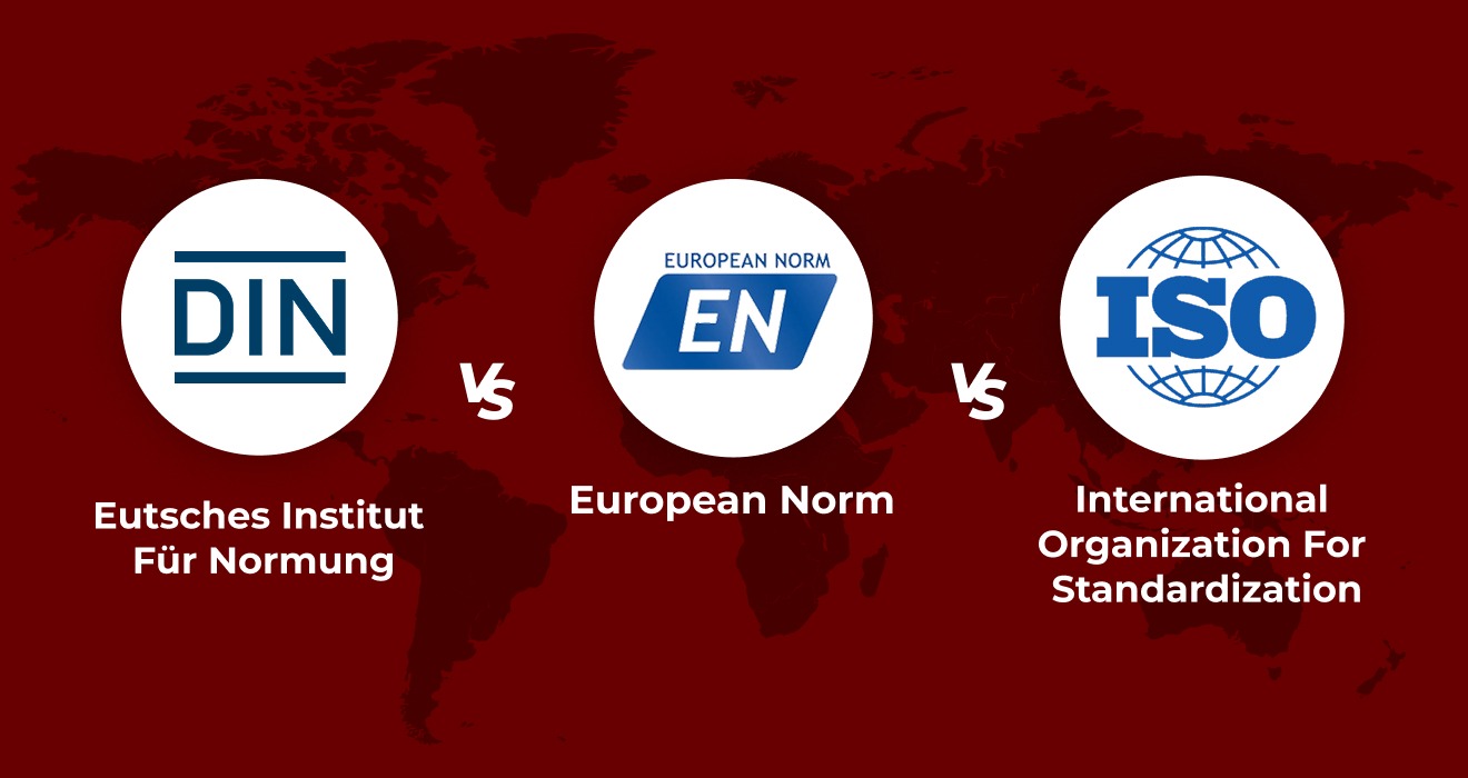 DIN vs EN vs ISO